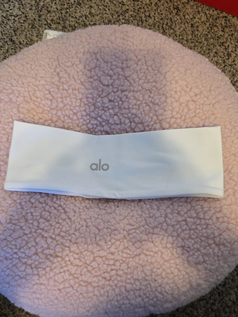 ALO Yoga White Stretch Headband